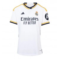 Real Madrid Eduardo Camavinga #12 Replica Home Shirt Ladies 2023-24 Short Sleeve